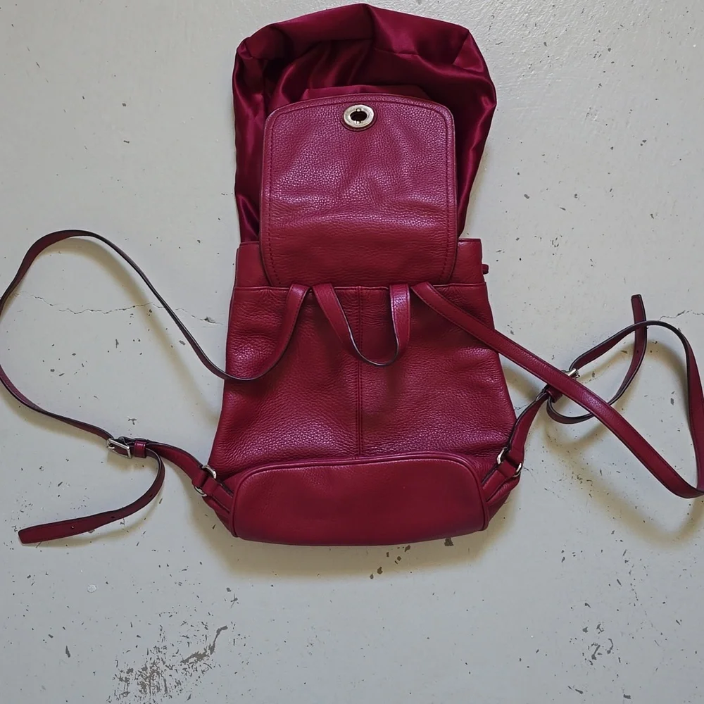 Coach red raspberryish